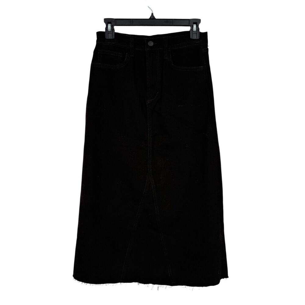 Joe's Jeans A-Line denim Fashion skirt black size 27